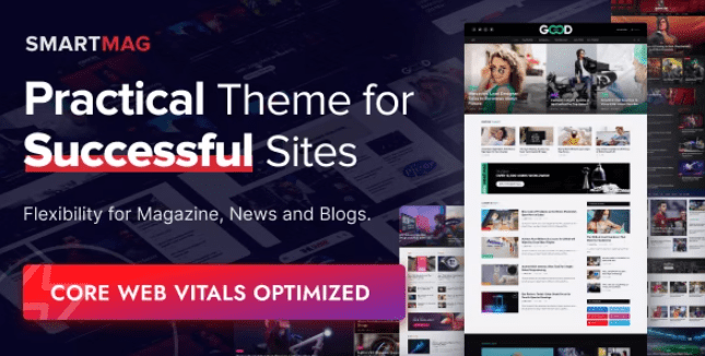 SmartMag Newspaper WordPress theme